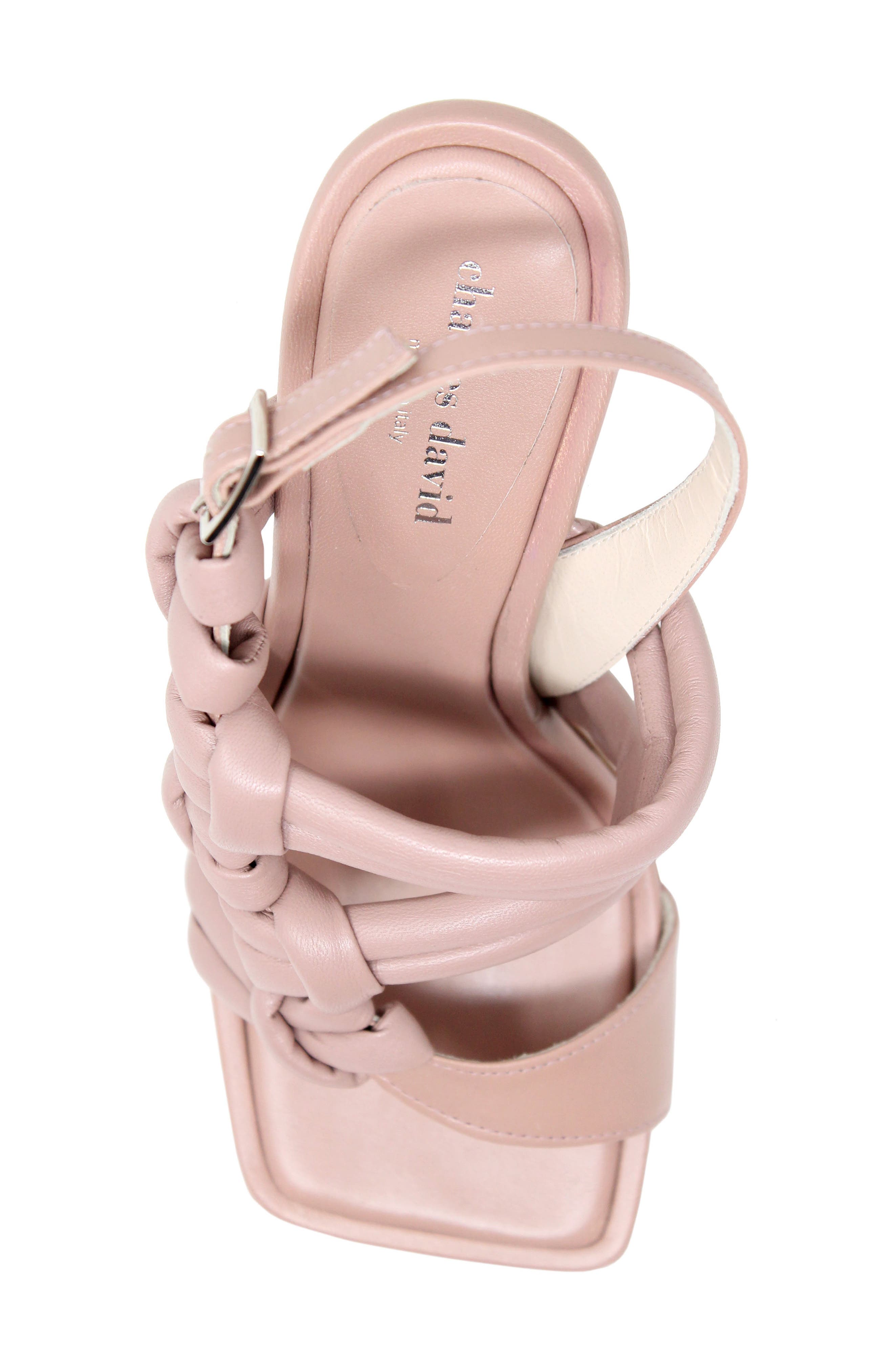 Charles David Lonestar Knotted Sandal, Alternate, color, Clay