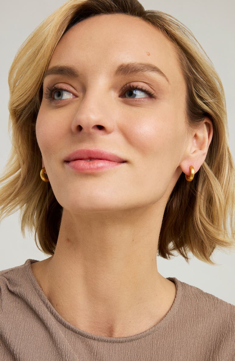 Dean Davidson Dune Crescent Huggie Hoop Earrings, Alternate, color, Gold