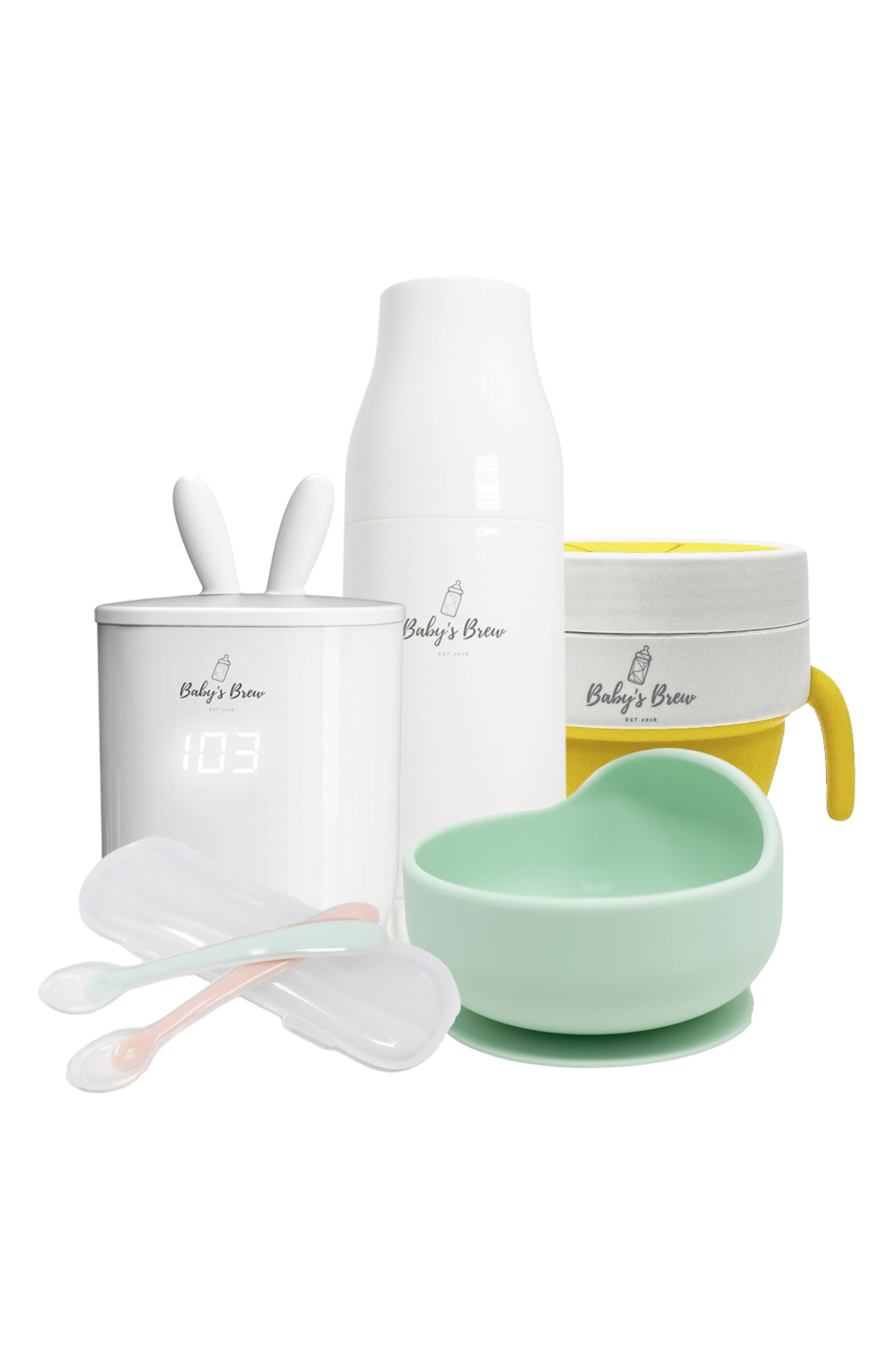 Baby's Brew Baby Shower Bundle in Yellow 