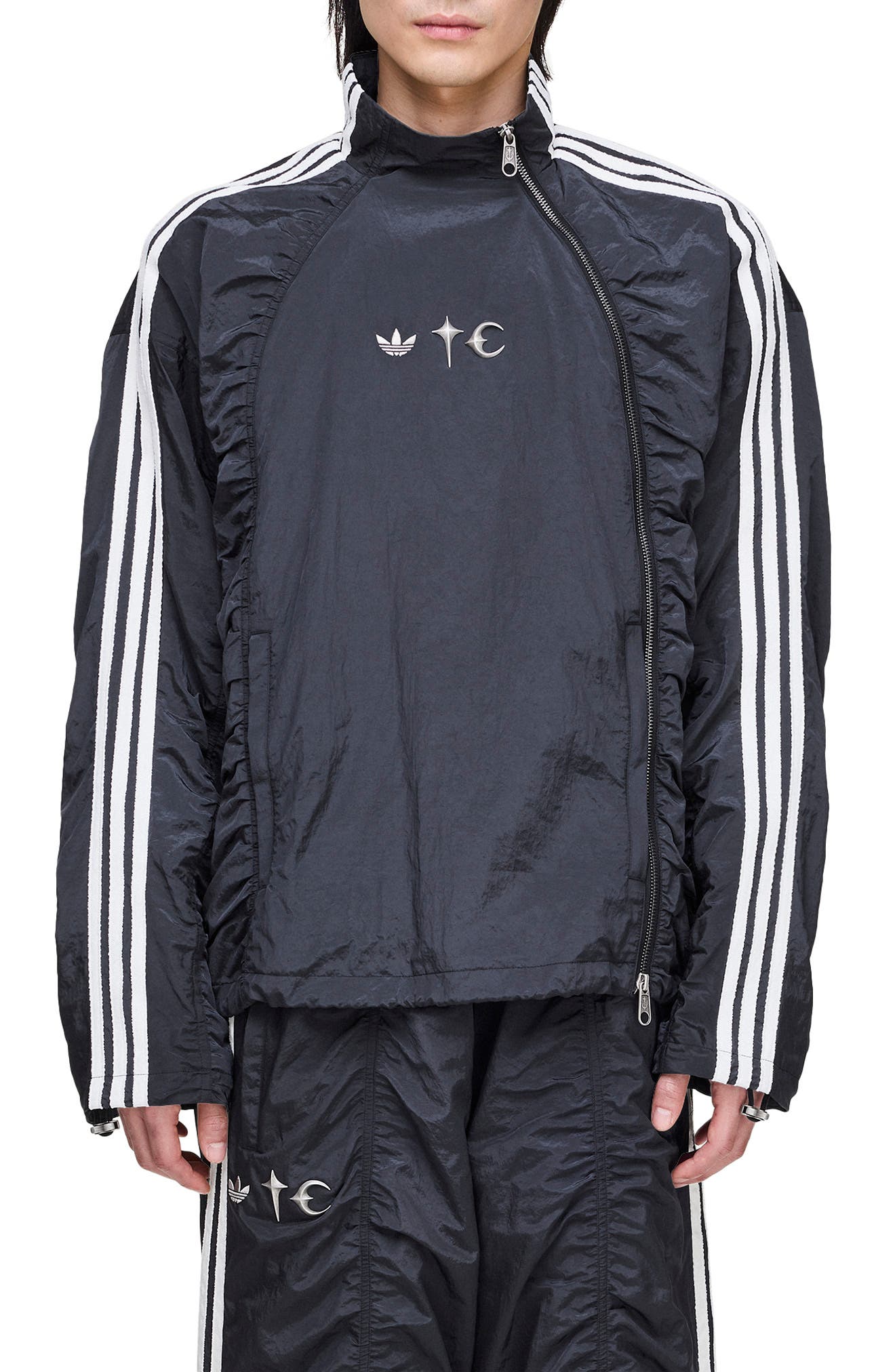 x Thug Club Woven Nylon Track Jacket (Men) | Nordstrom