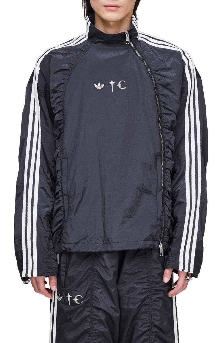 adidas×ThugClub Jacket TrackJacket Black adidas x Thug Club Woven Nylon Track Jacket | Nordstrom