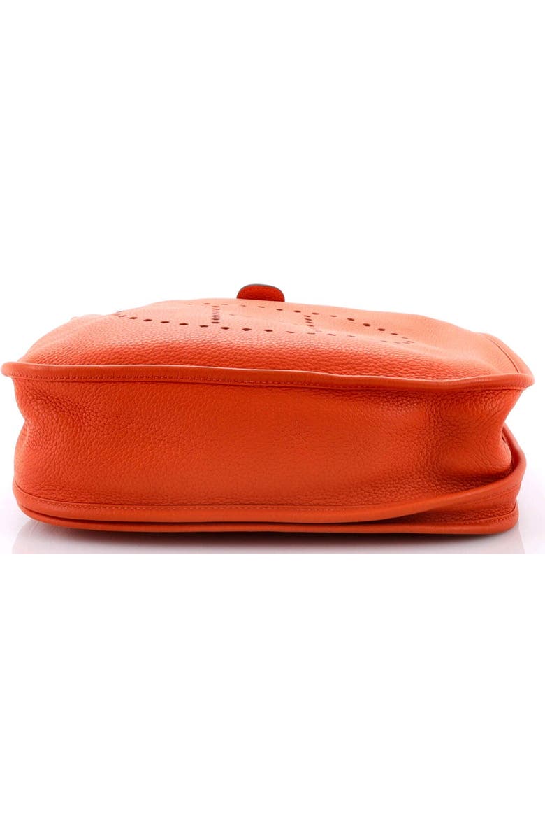 Pre-Owned Hermes Evelyne Bag Gen III Clemence GM, Alternate, color, Orange H