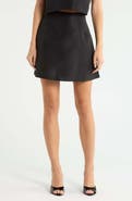 SUGARLIPS Hestia Taffeta Miniskirt