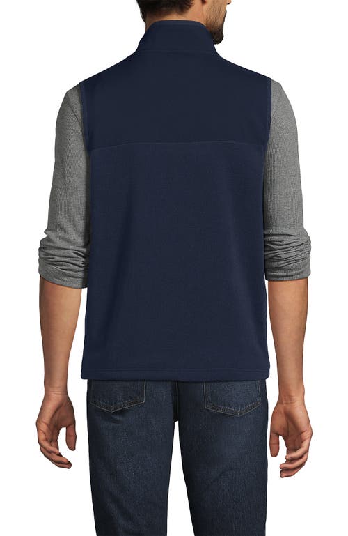 Lands' End Anyweather Raindefense Fleece Vest In Multi