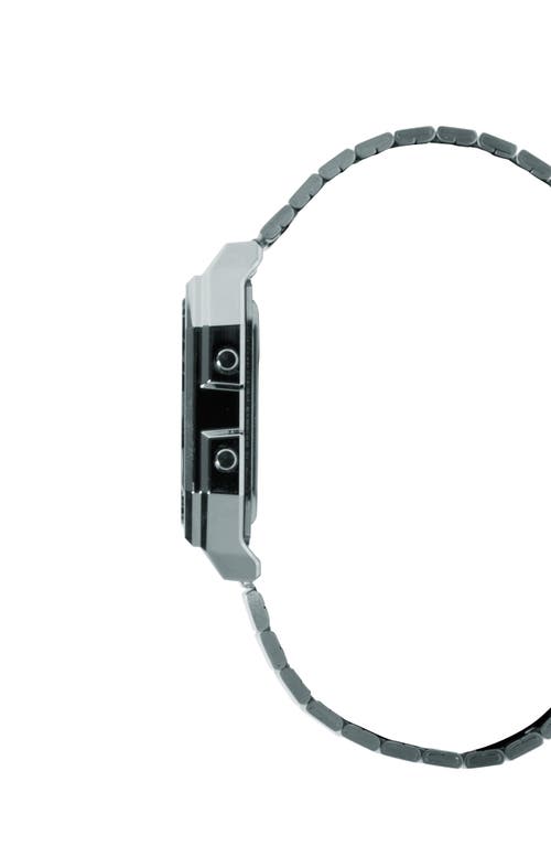 Casio Vintage Multiface Digital Bracelet Watch, 40.5mm × 33.9mm
