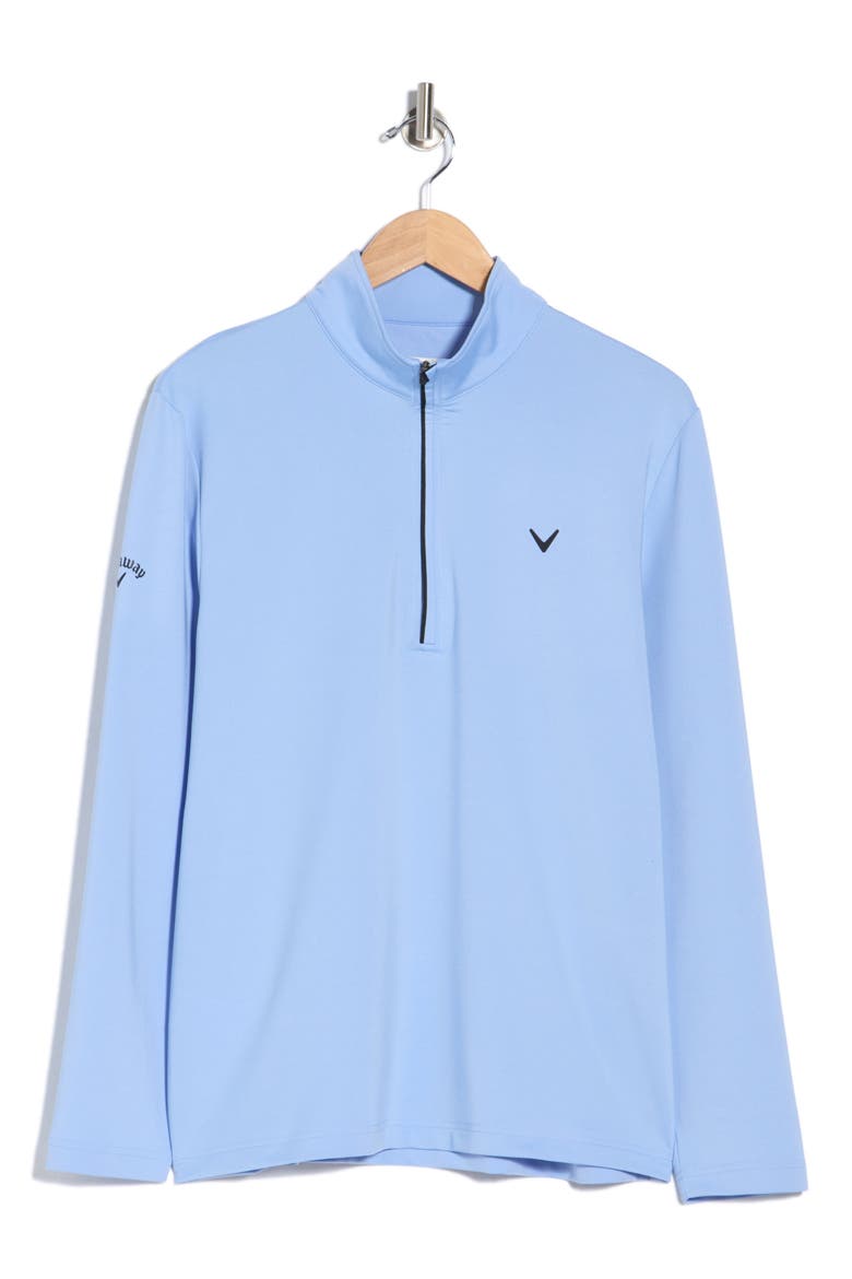 Quarter Zip Pullover, Alternate, color, CHAMBRAY