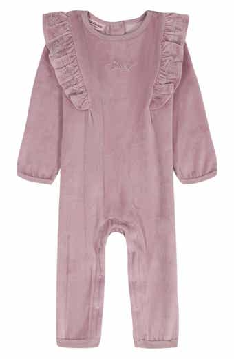 Juicy Couture Kids' Velour Ruffle Romper