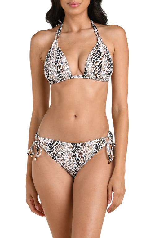 La Blanca Wild Whispers Adjustable Loop Bikini Bottoms In Multi