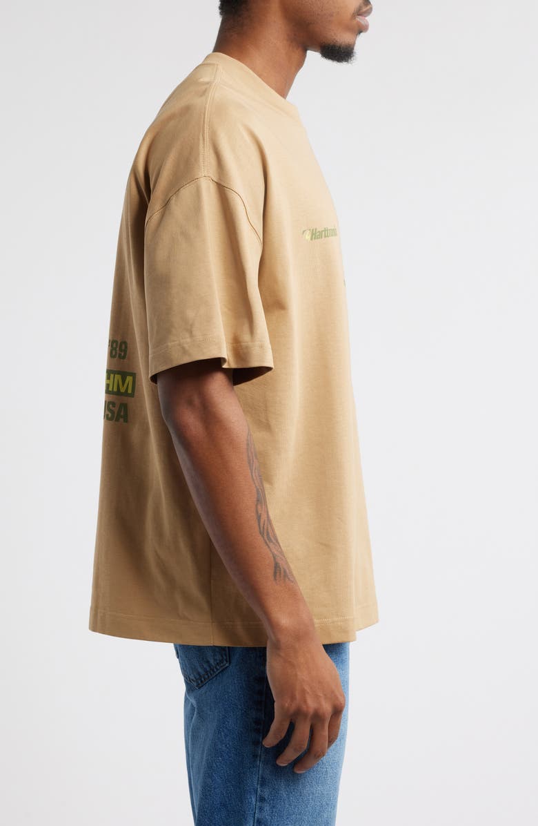Carhartt Work In Progress Harttronix Oversize Organic Cotton Graphic T-Shirt, Alternate, color,