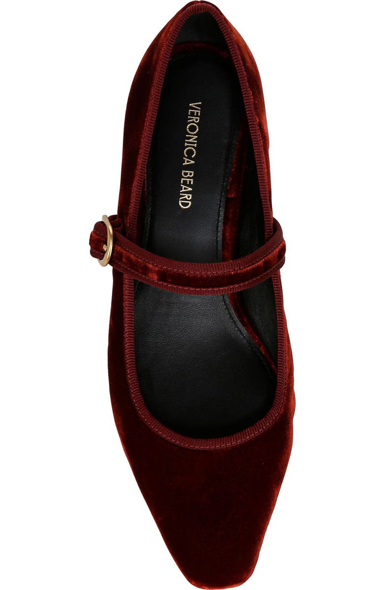 Veronica Beard Cade Mary Jane Pump, Alternate, color, Red Ochre