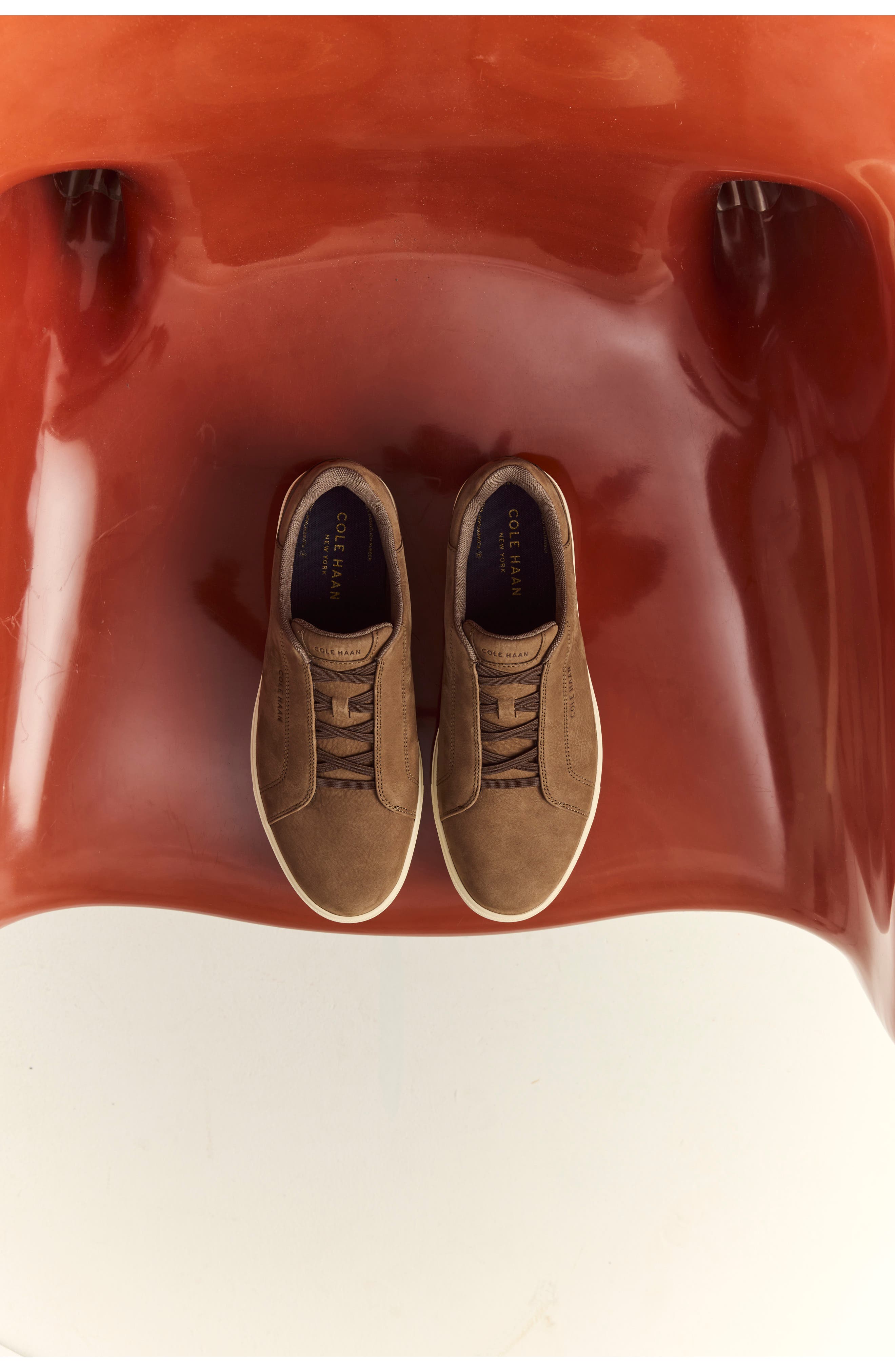 GrandPro Luxe Slip-On Sneaker, Alternate, color, RAVEN NUBUCK / SILVER BIRCH