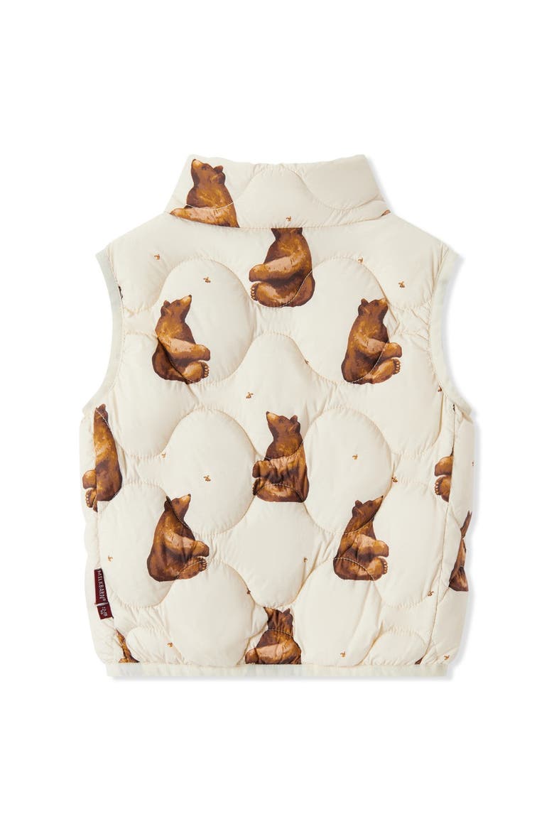 Down Vest, Alternate, color, Honey Bear
