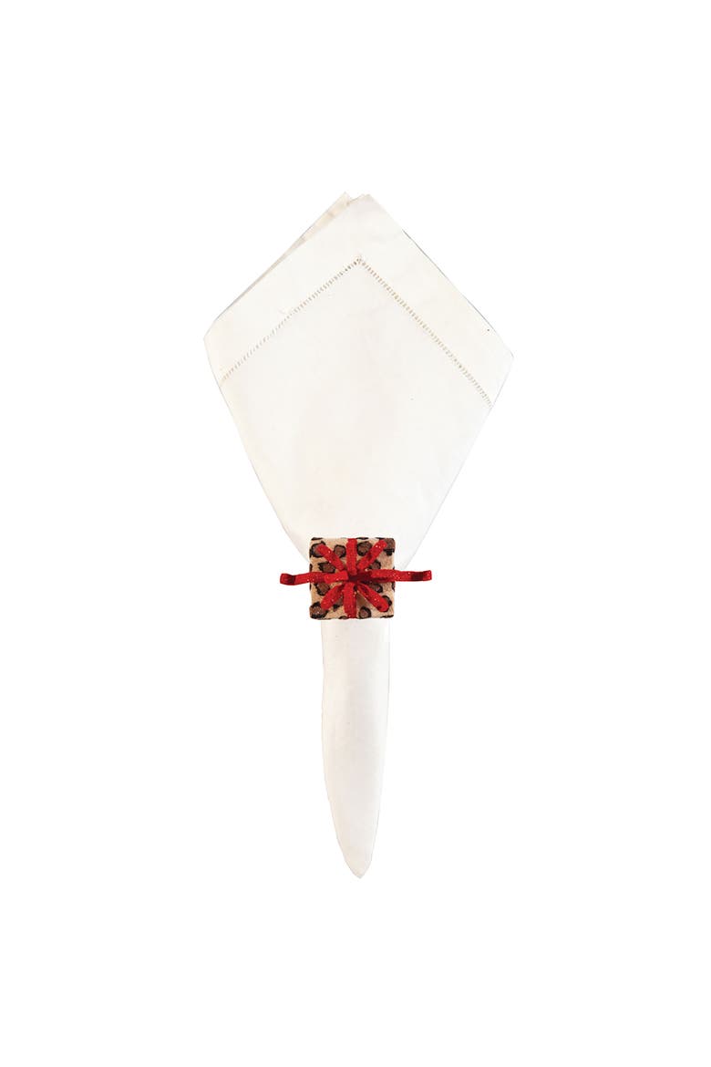Fashion Napkin Ring, Main, color, Red