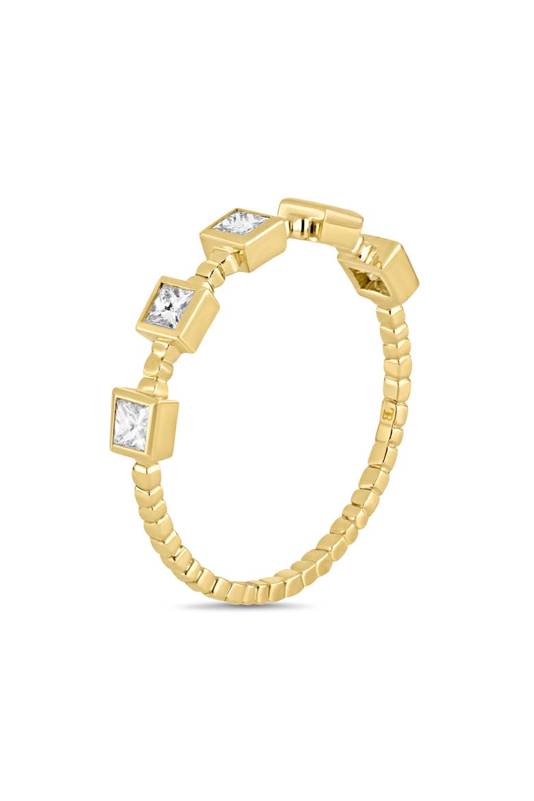 Monaco 18k Gold Diamond Stackable Ring, Alternate, color, 18K YELLOW GOLD