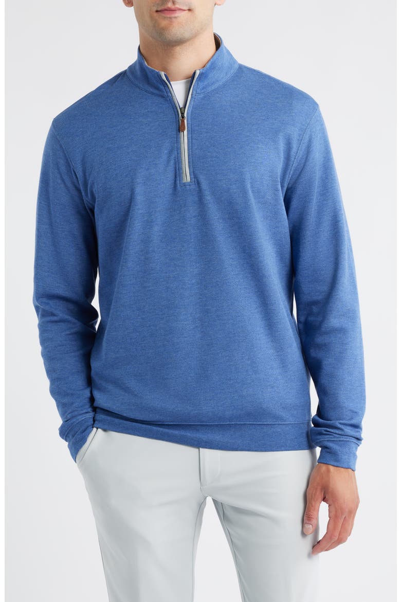 Sully Quarter Zip Pullover, Main, color, SAPPHIRE