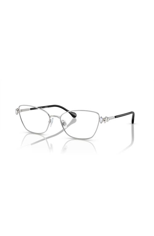 Swarovski 53mm Rectangle Optical Glasses In Multi