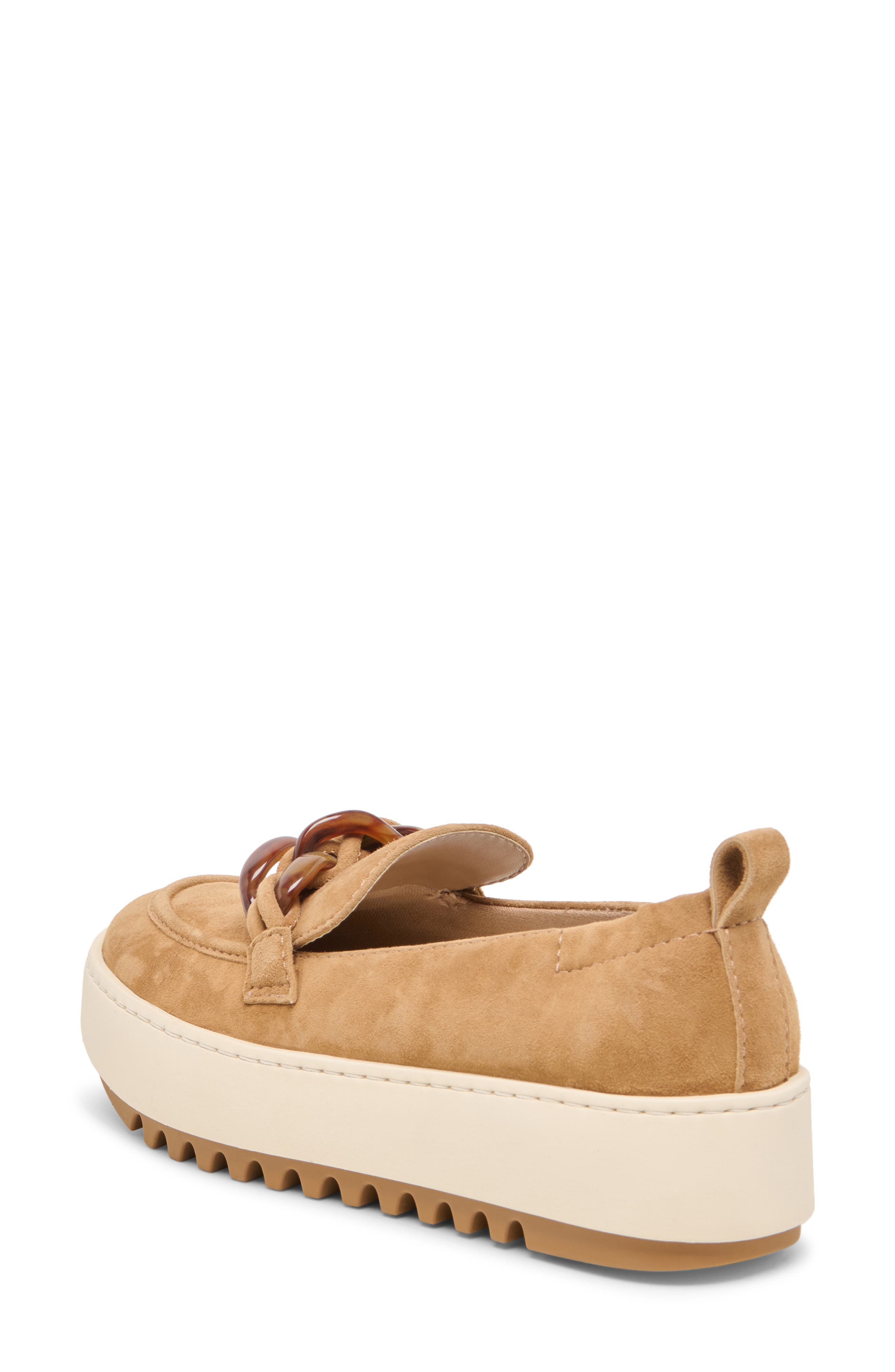 Dolce Vita Ammy Platform Loafer, Alternate, color, Light Brown Suede