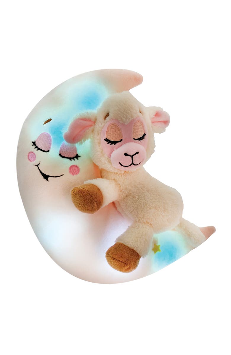 Happpy Nappers Lullabrites Lullabrites Moon Pet Lamb Plush, Alternate, color, Multicolored