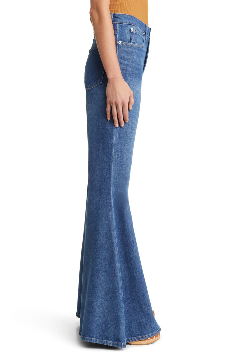 The Extreme Flare Jeans, Alternate, color, LAGO DI COMO