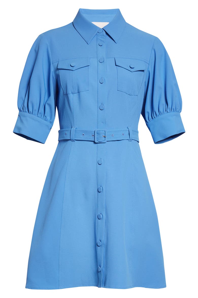 Zillah Shirtdress, Alternate, color, COBALT WAVE