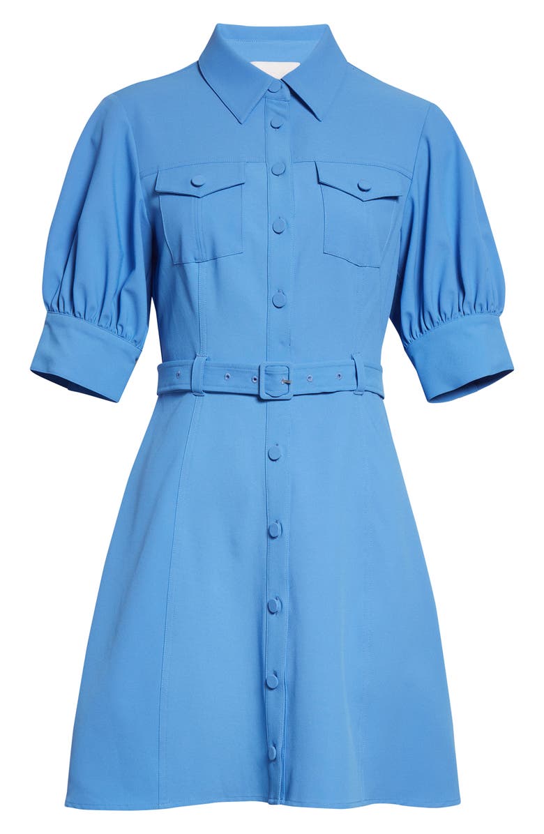 Cinq à Sept Zillah Shirtdress, Alternate, color, Cobalt Wave