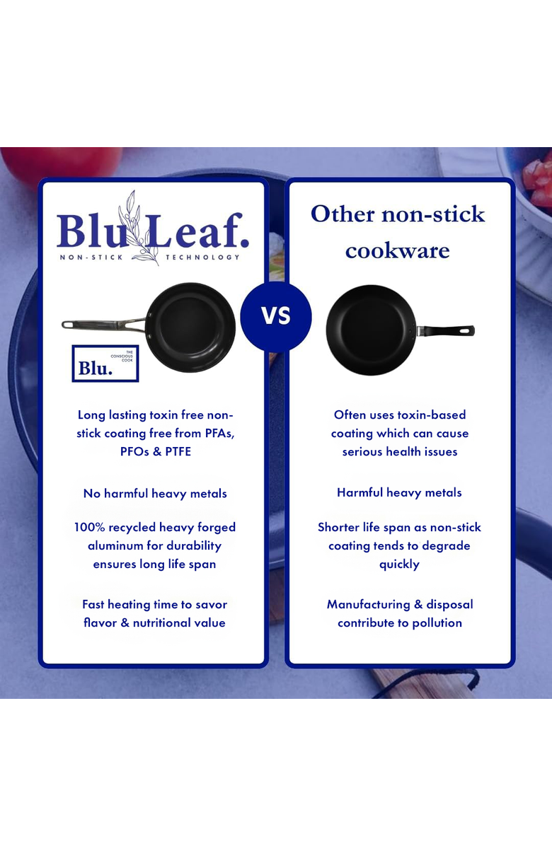 Blu. 4.5QT Casserole Pot with Lid, Alternate, color, Black