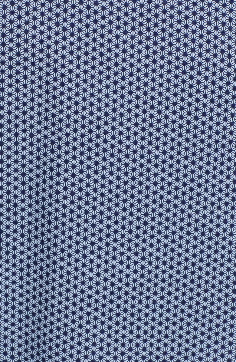 Majestic International Men's Print Stretch Cotton Robe, Alternate, color, 