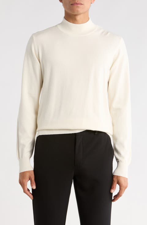 Slim Fit Mock Neck Sweater