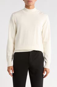 T.R. PREMIUM Slim Fit Mock Neck Sweater