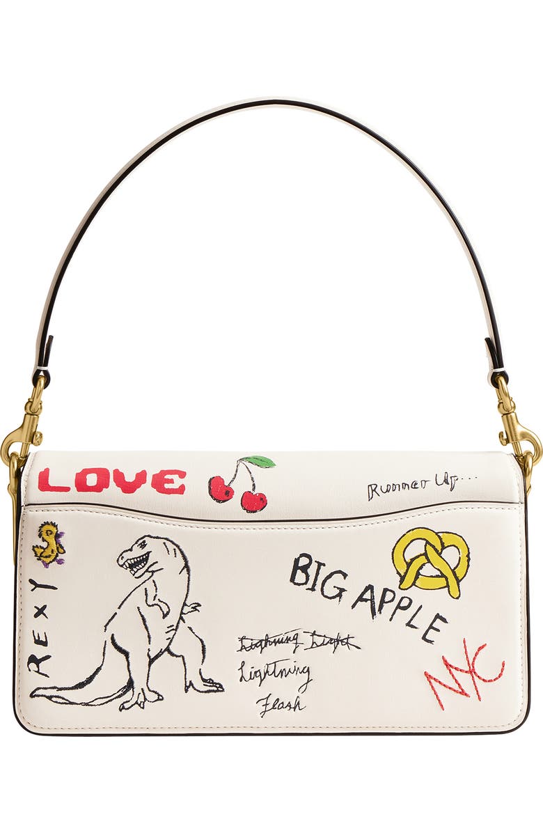 COACH Tabby Sketch Print Shoulder Bag, Alternate, color,