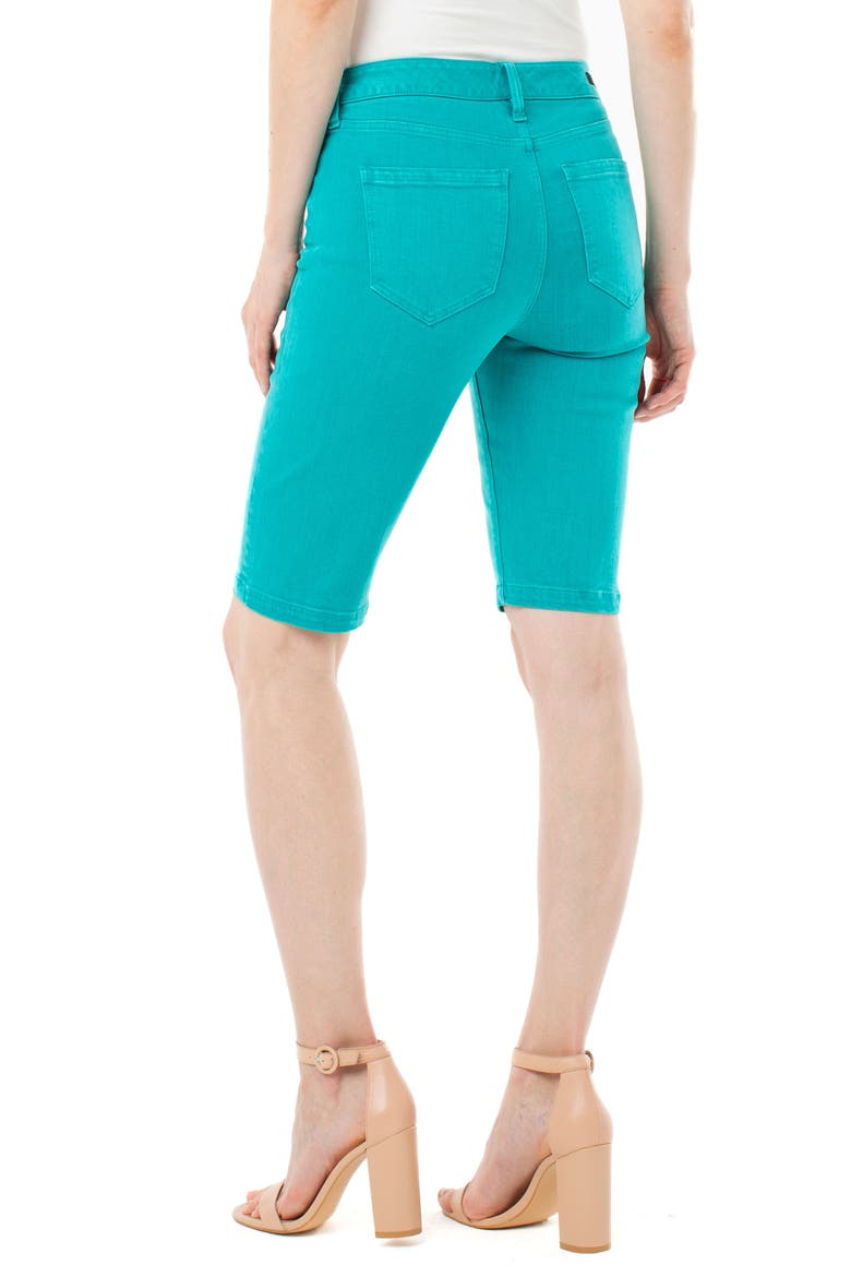 Cruiser Denim Shorts, Alternate, color, TURQUOISE