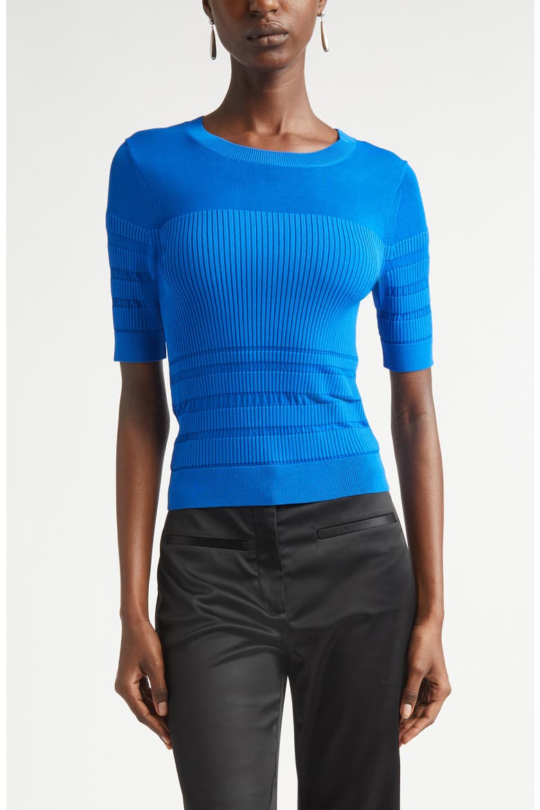 Torin Short Sleeve Knit Top, Main, color, ULTRAMARINE
