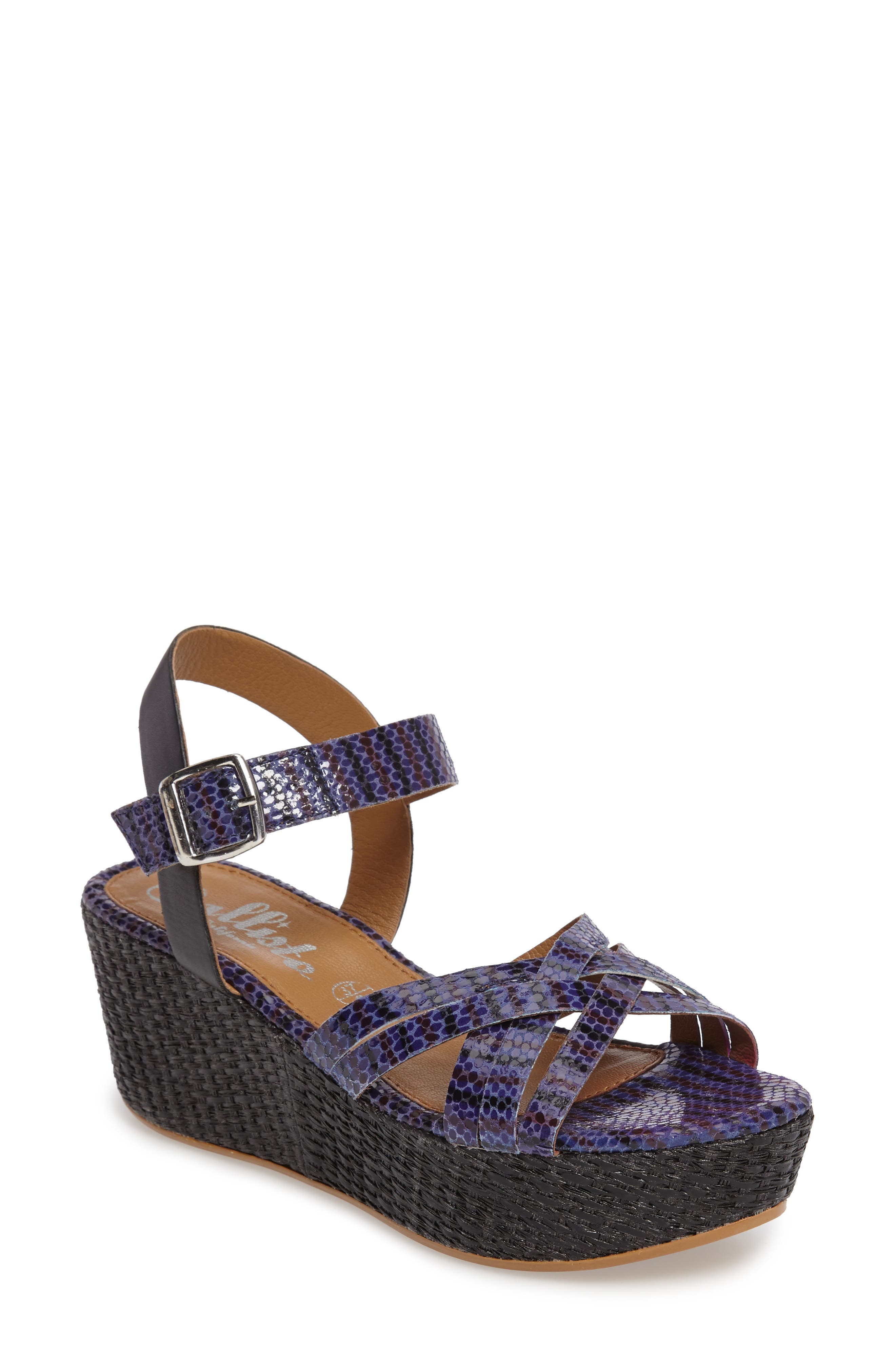 Callisto Valencia Platform Wedge Sandal, Main, color, 