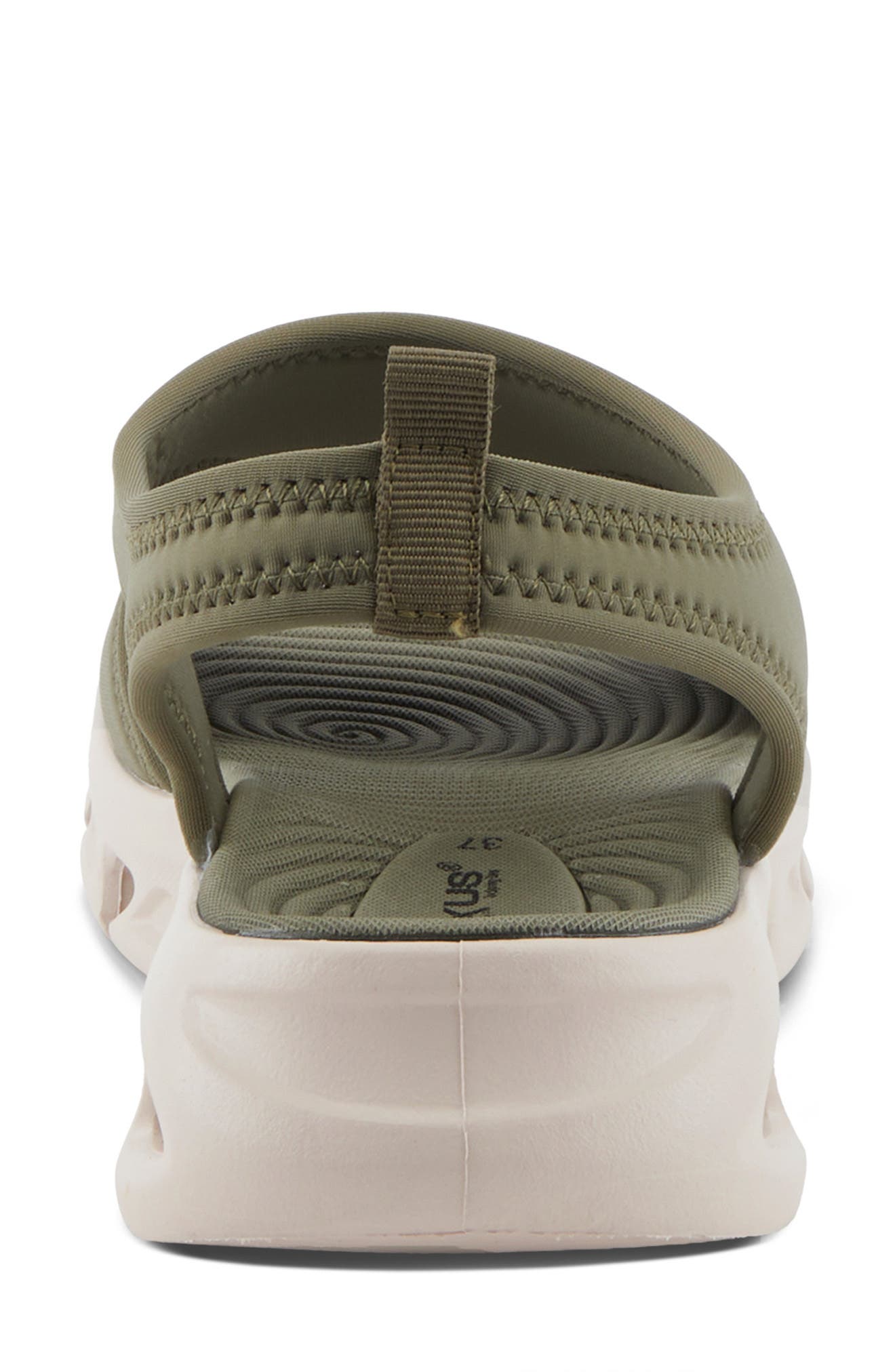 Guzman Ankle Strap Platform Wedge Sandal, Alternate, color, OLIVE GREEN