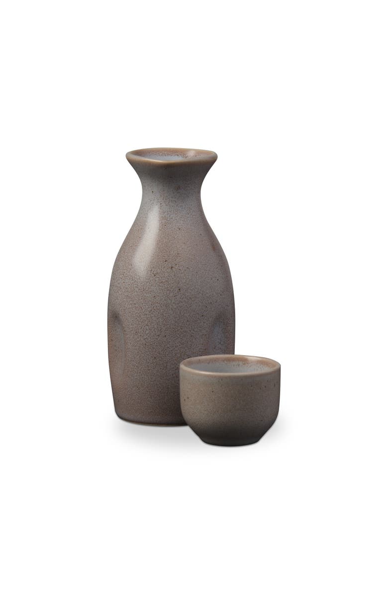 tag Large Blush Saki Set Ceramic Beverage Serving Set for Bar, Main, color, Pink