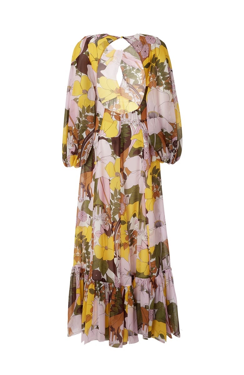 La DoubleJ Eve Dress Big Flower Rose Pink, Alternate, color, Big Flower Rose Pink