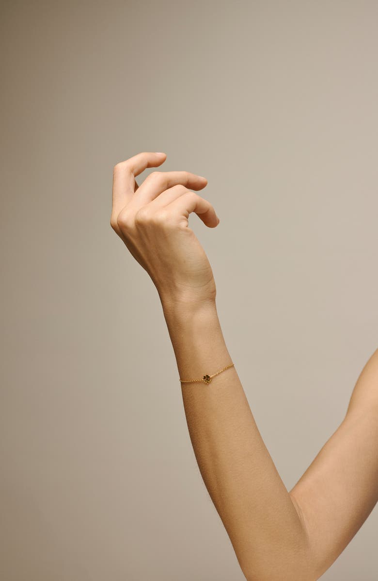 ENAMEL Copenhagen Four-Leaf Clover Bracelet, Alternate, color, Gold