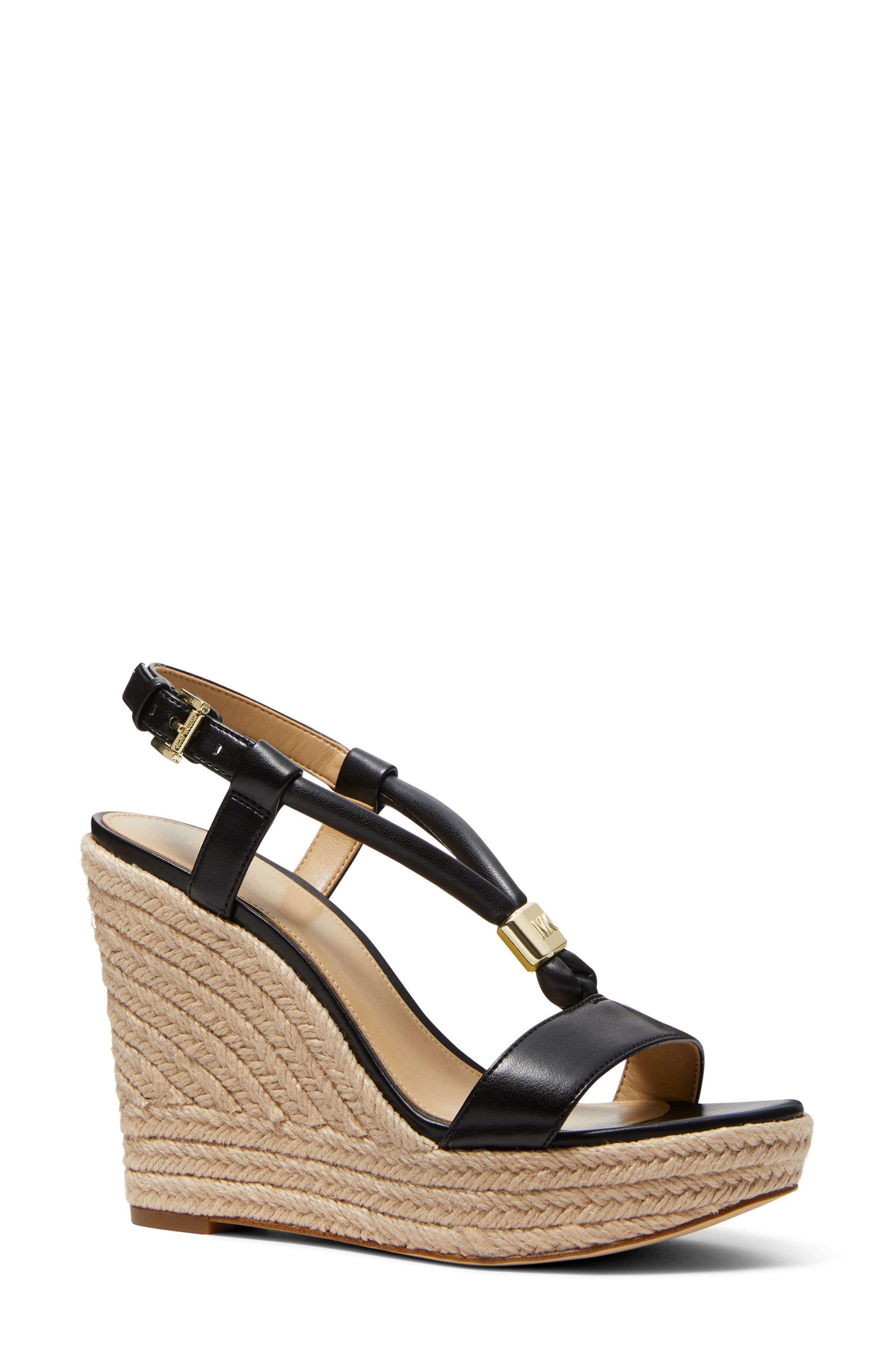 MICHAEL Michael Kors Annie Espadrille Platform Wedge Sandal, Main, color, 