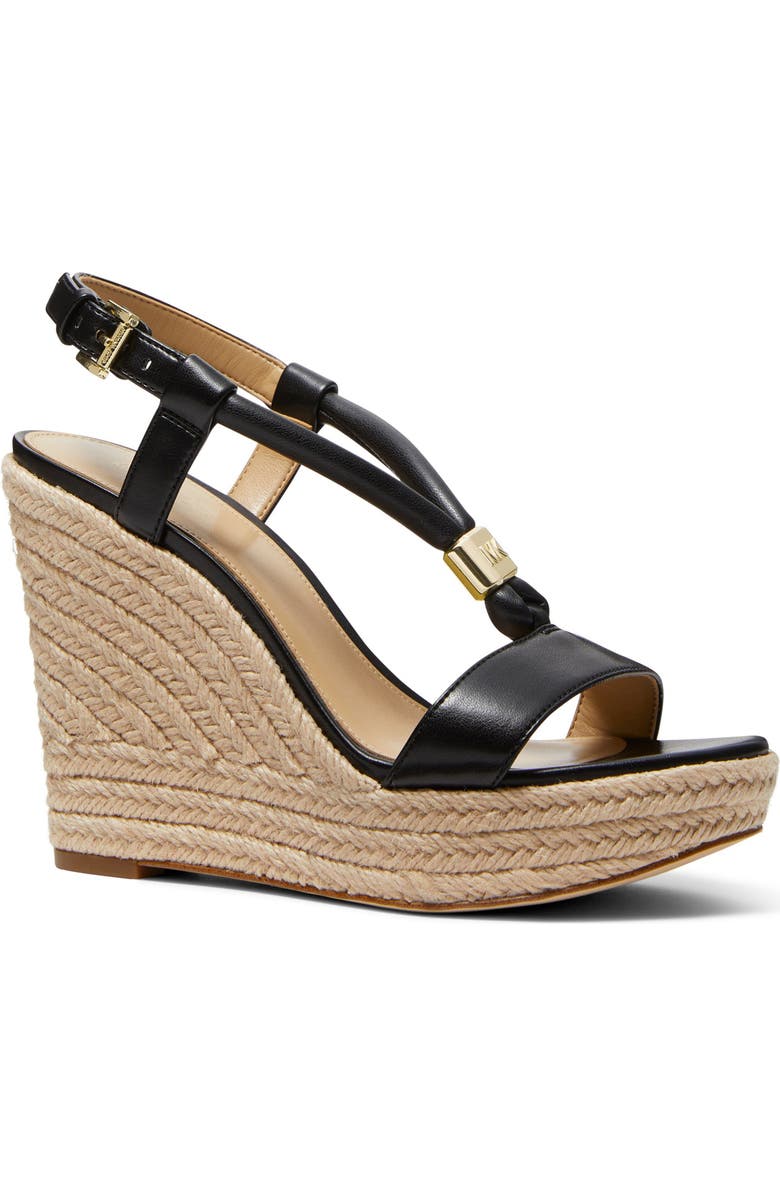 MICHAEL Michael Kors Annie Espadrille Platform Wedge Sandal, Main, color,