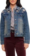 Karen Kane Embellished Denim Jacket