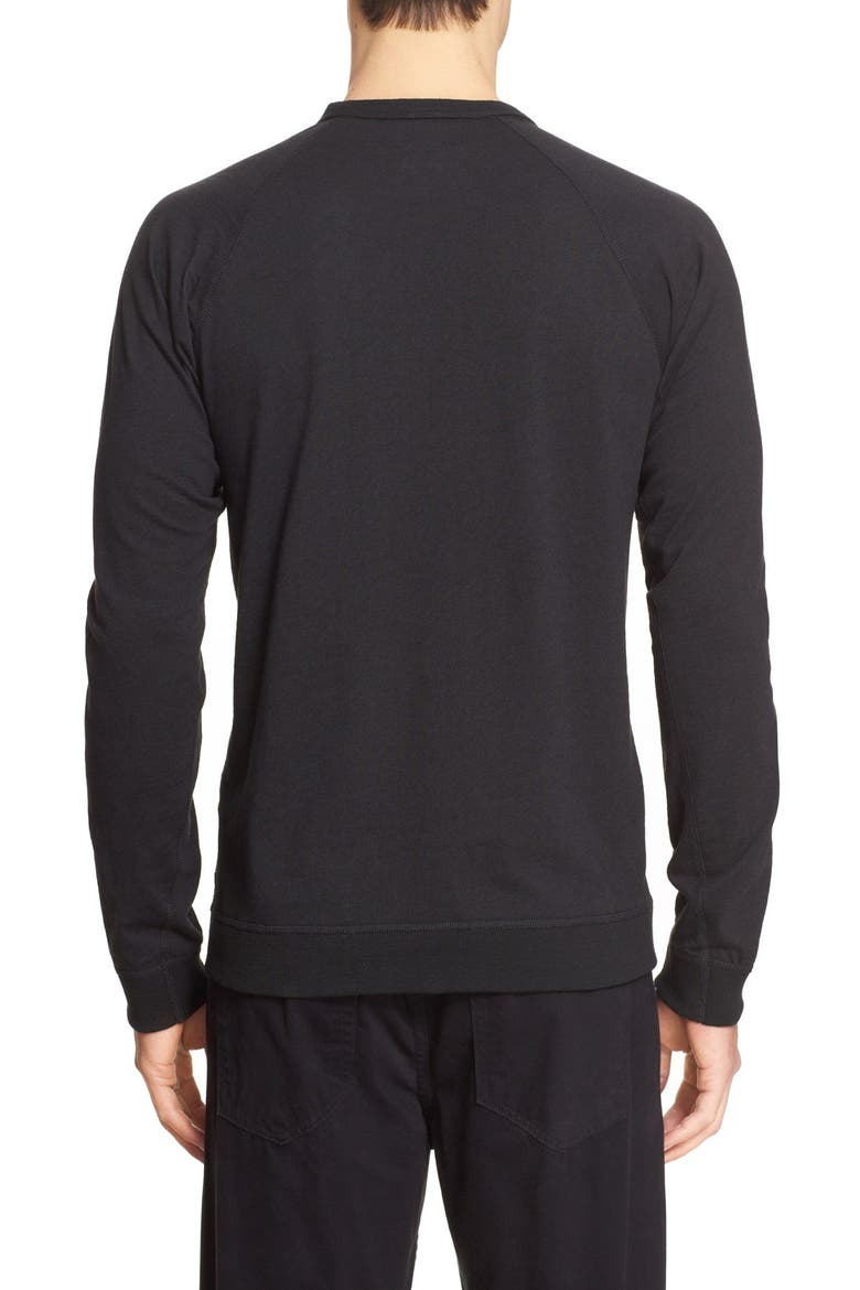 Colorblock Raglan Sleeve T-Shirt (Nordstrom Exclusive), Alternate, color, NAVY/ BLACK