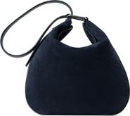 Akris Medium Anna Suede Hobo Bag