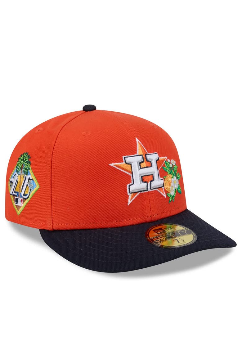 Men's New Era  Orange/Navy Houston Astros 2026 Spring Training 59FIFTY Fitted Hat, Main, color, Orange