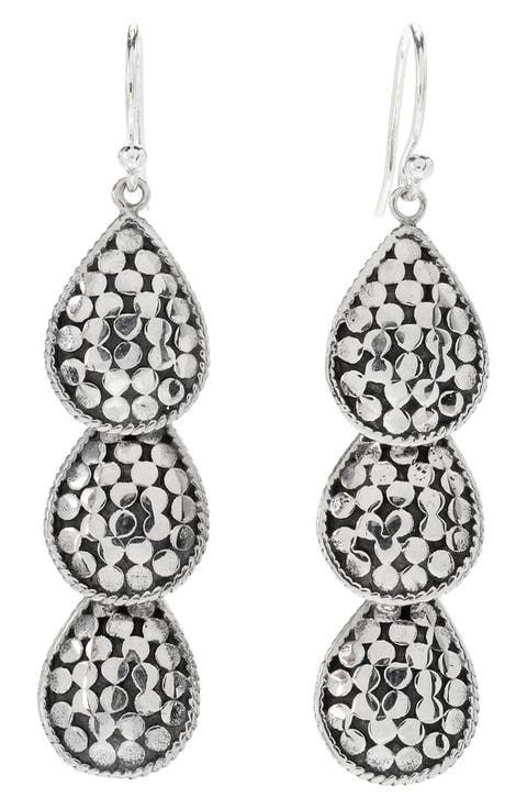 Dots Teardrop Earrings