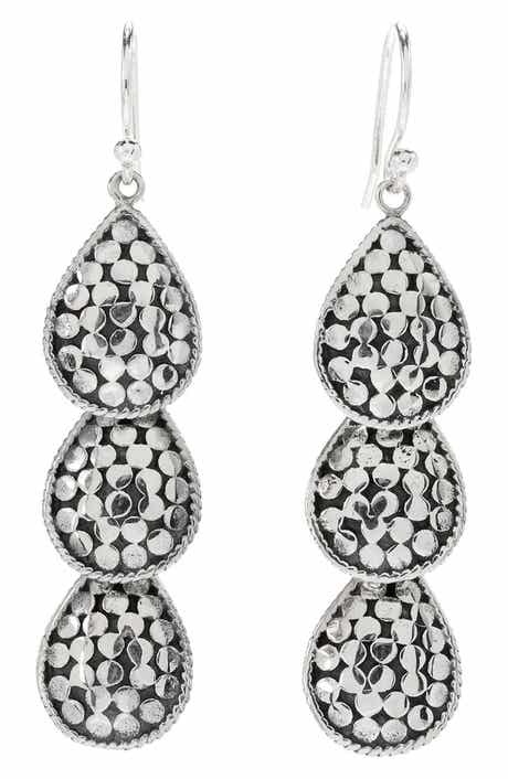 SAMUEL B. Dots Teardrop Earrings