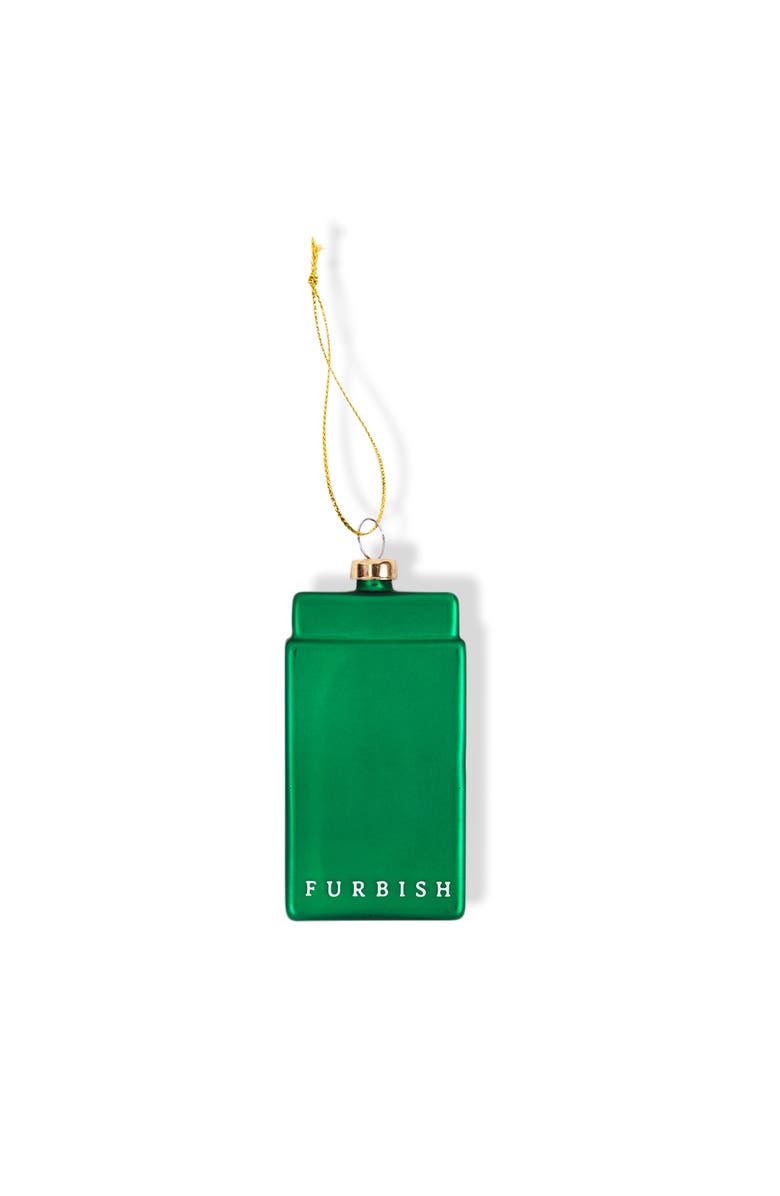 Furbish Matchbook Ornament - Jackson Hole, Alternate, color, Green