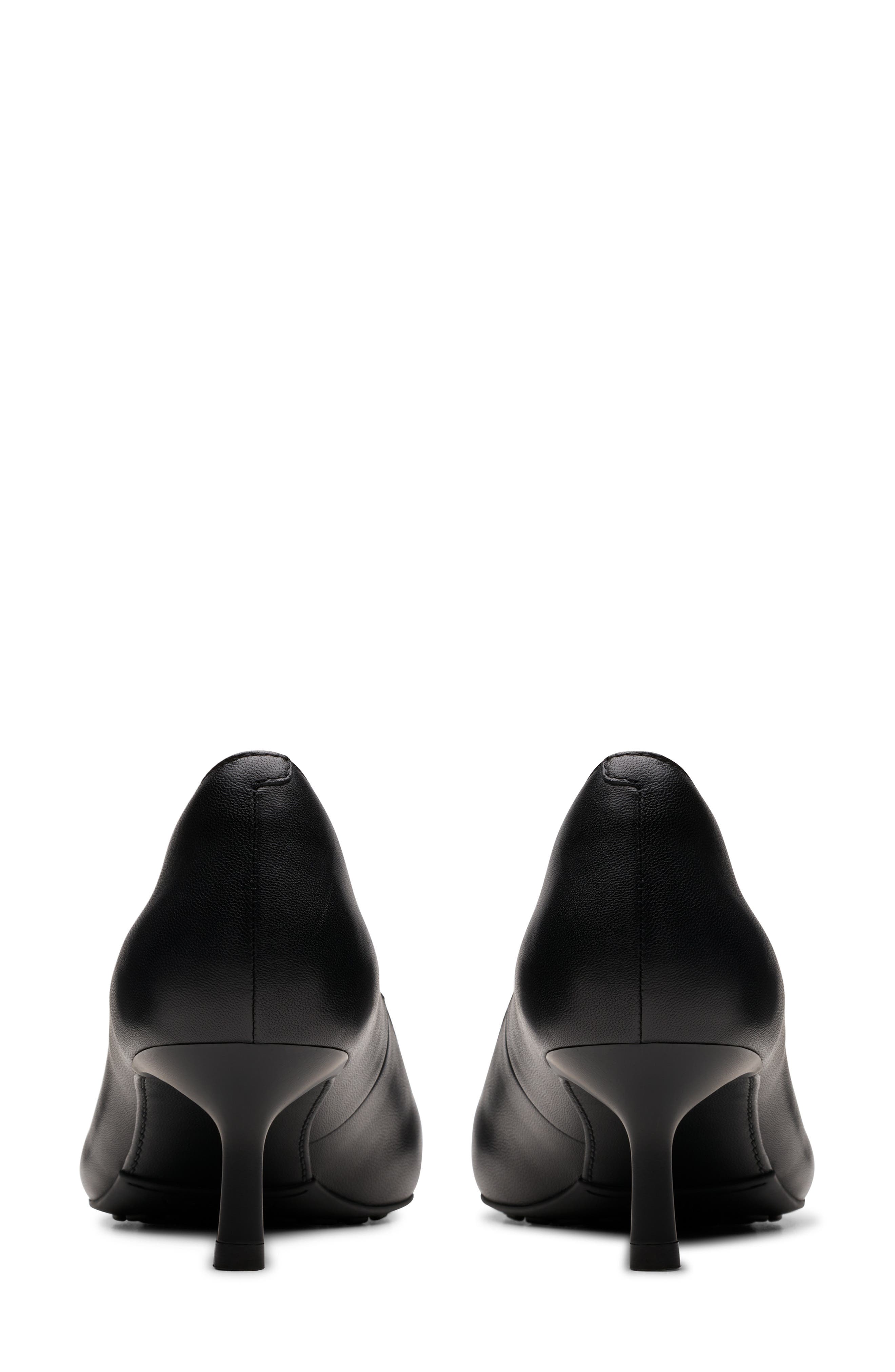 Clarks<sup>®</sup> Adela Court Pump, Alternate, color, Black Leather