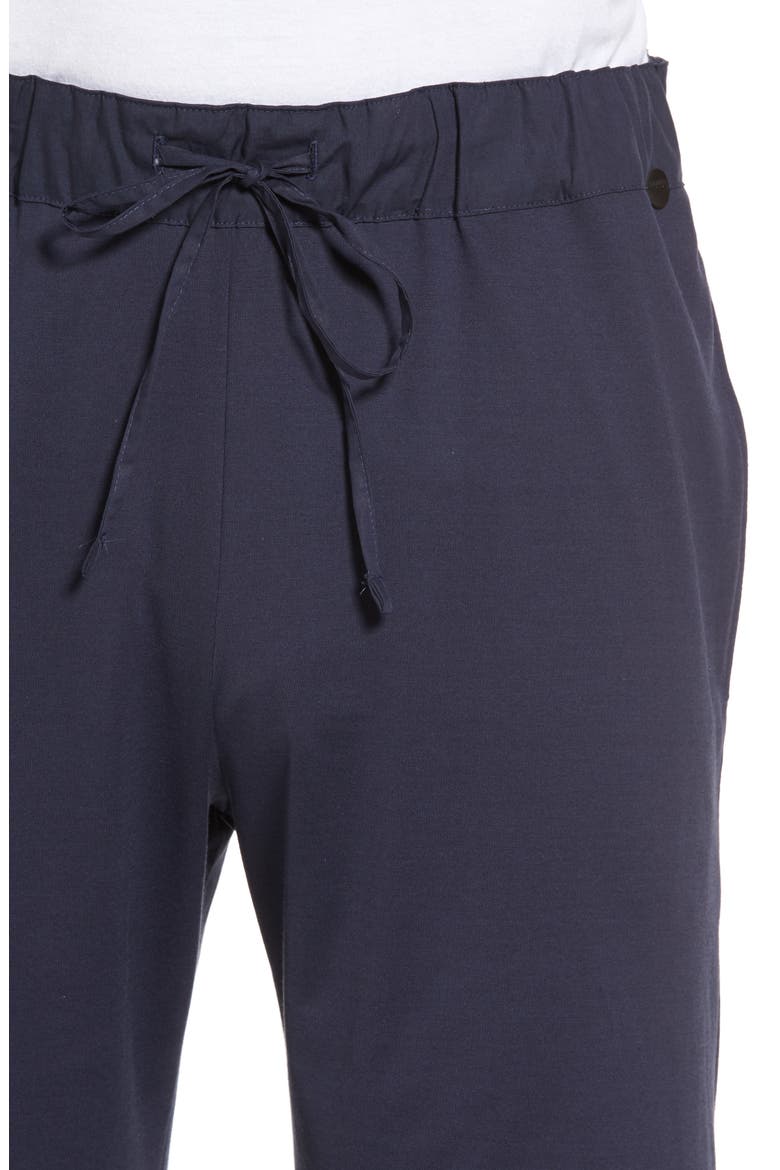 Night and Day Cotton Knit Drawstring Shorts, Alternate, color, BLACK IRIS