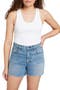 Sunwashed Stretch Organic Cotton Rib Tank