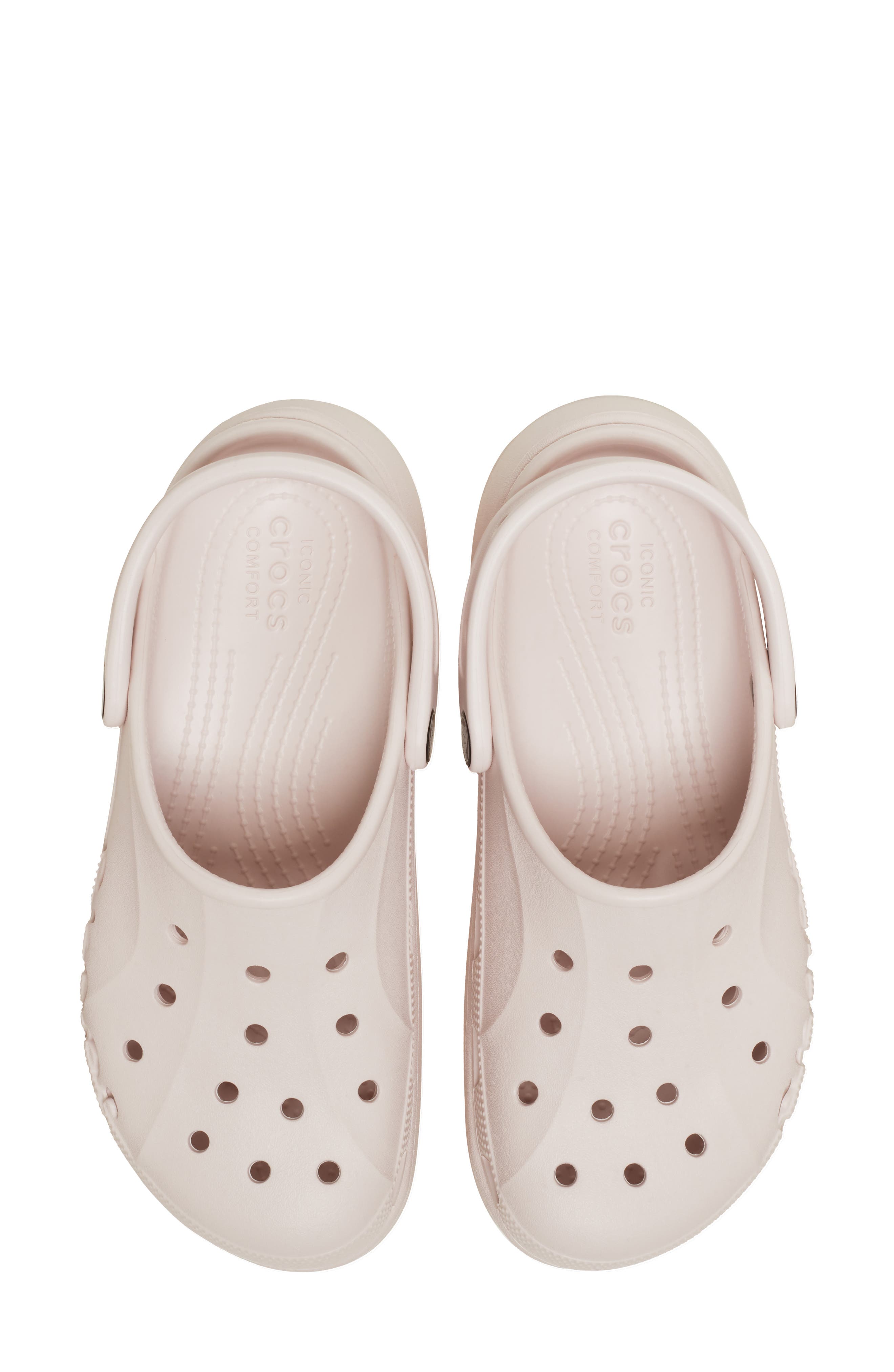 Baya Platform Clog, Alternate, color, BARELY PINK